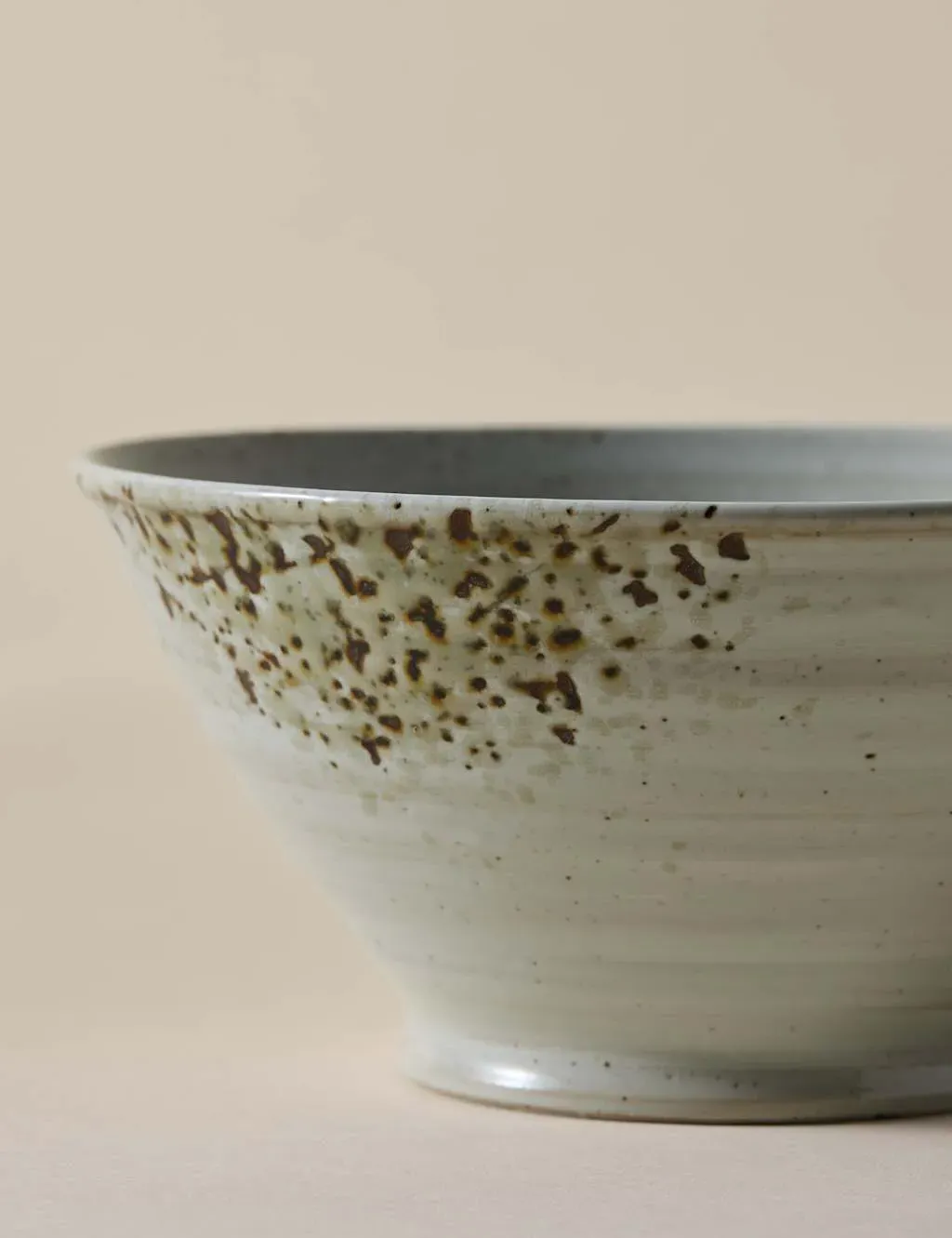 Textured Spin Small Ramen Bowl - Natural, Stoneware product