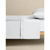 Ultimate Soft & Silky Flat Sheet - White, Lyocell alternate view