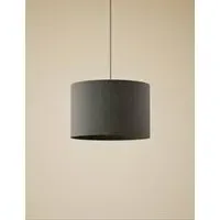 Velvet Lamp Shade - Grey alternate view