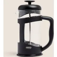 Vienna 3 Cup Cafetiere - Black, Glass alternate view