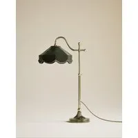 Winnie Velvet Table Lamp - Green alternate view
