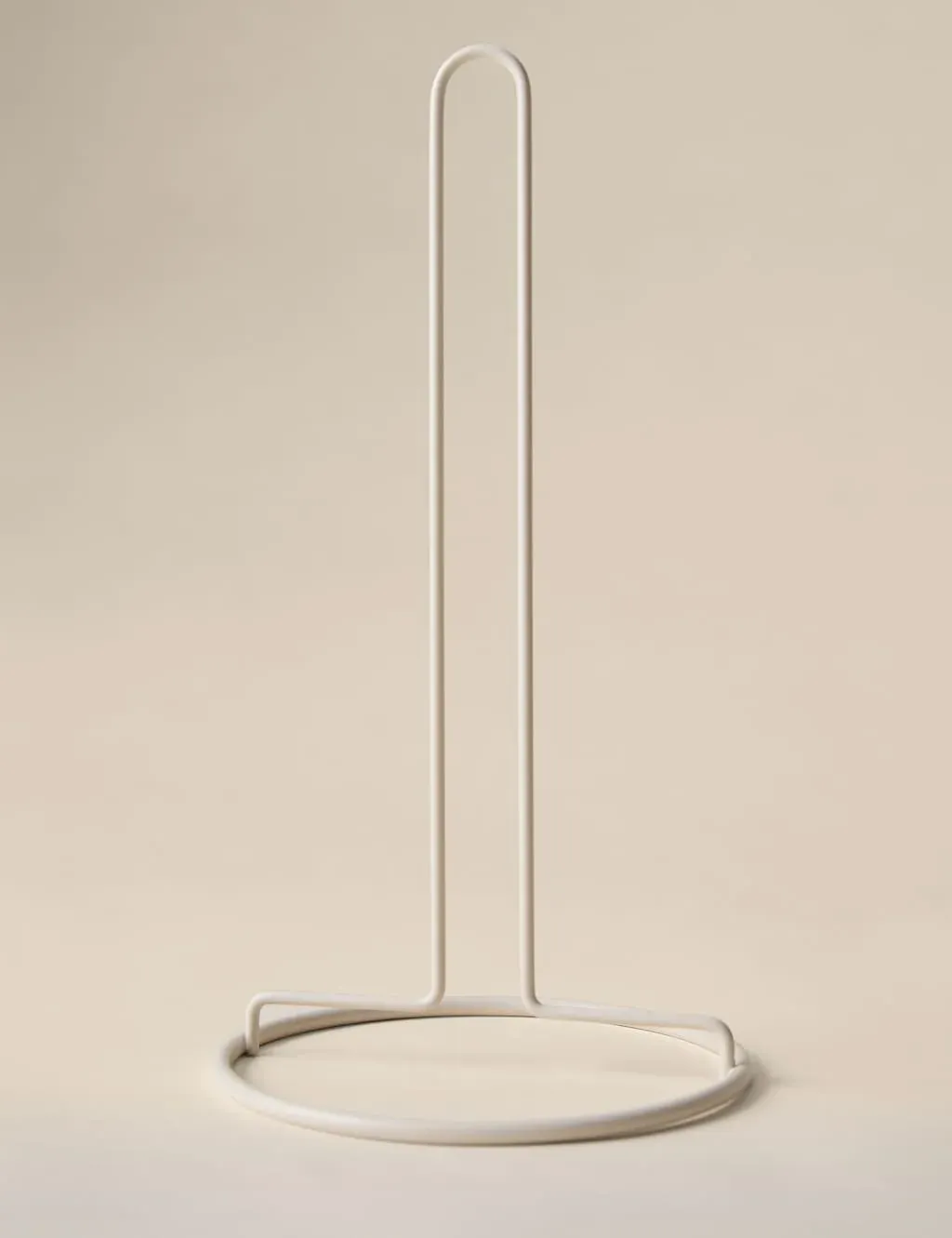 Wire Kitchen Roll Holder - Cream product