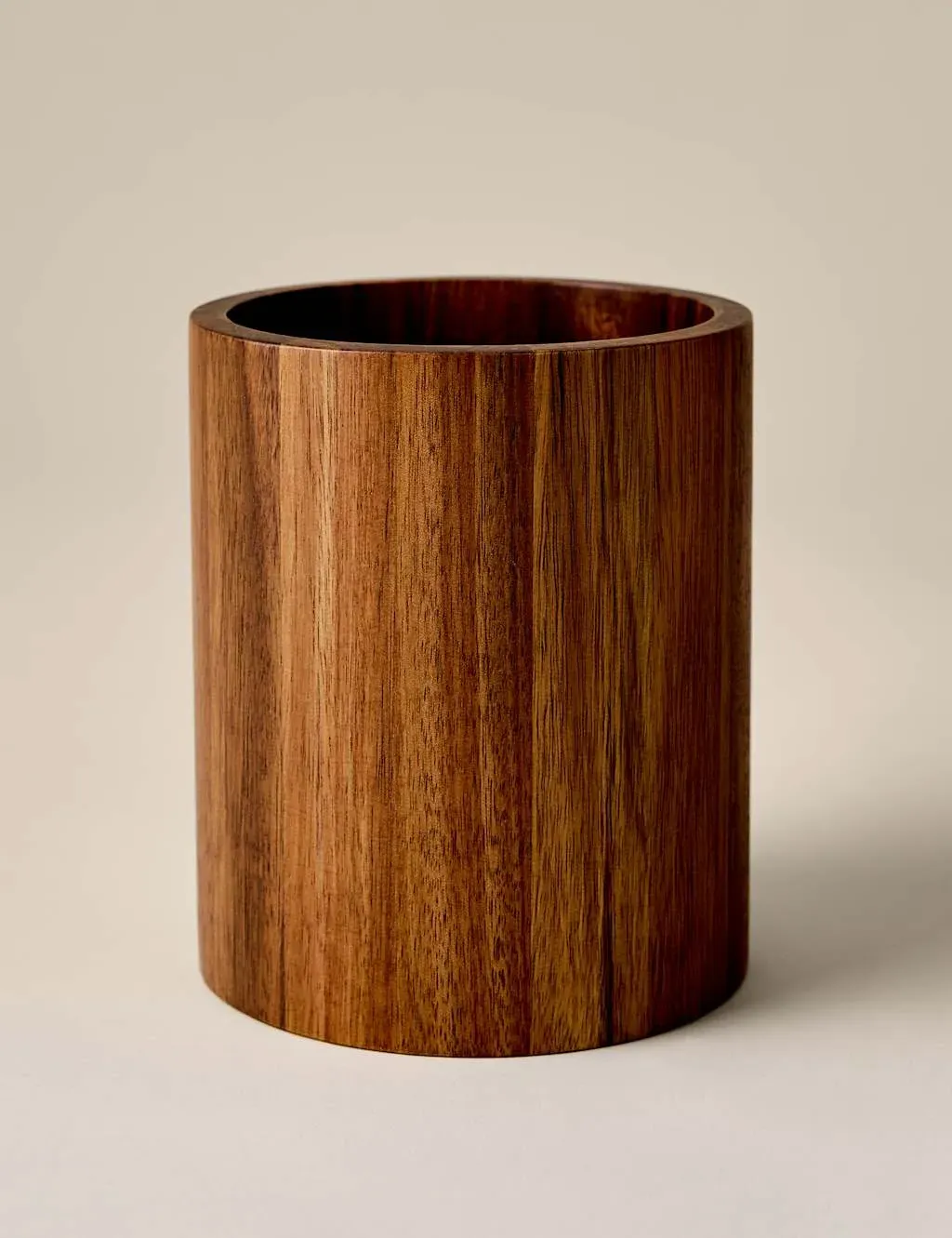 Wooden Utensil Pot - Natural product