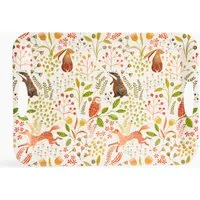 Woodland Print Serving Tray - Multi, Melamine alternate view
