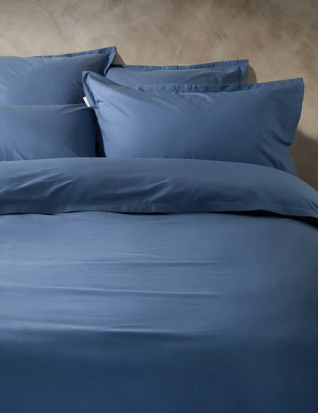 Washed Cotton Duvet Cover - Carbon Blue product