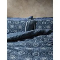 Kouya Jacquard Bedding Set - Carbon Blue, Pure Cotton alternate view