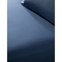 Washed Cotton Extra Deep Fitted Sheet - Carbon Blue alternate view