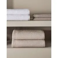 Cotton Linen Embroidered Bedspread - Taupe alternate view