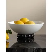 Kelly Hoppen Footed Fruit Bowl - White, Ceramic alternate view