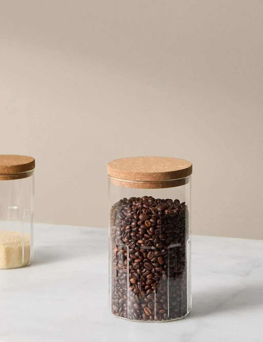 Kelly Hoppen Large Glass Storage Jar - Clear product
