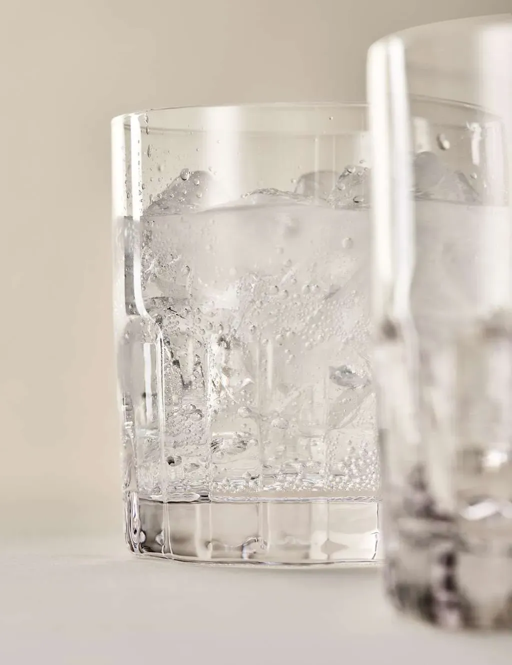 Kelly Hoppen Set of 4 Textured Tumblers - Glass product