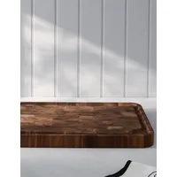 2-in-1 Wooden Butcher's Block - Natural alternate view