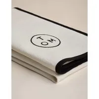Tom Kerridge Chef's Cloth with Black Trim - Black, Cotton alternate view