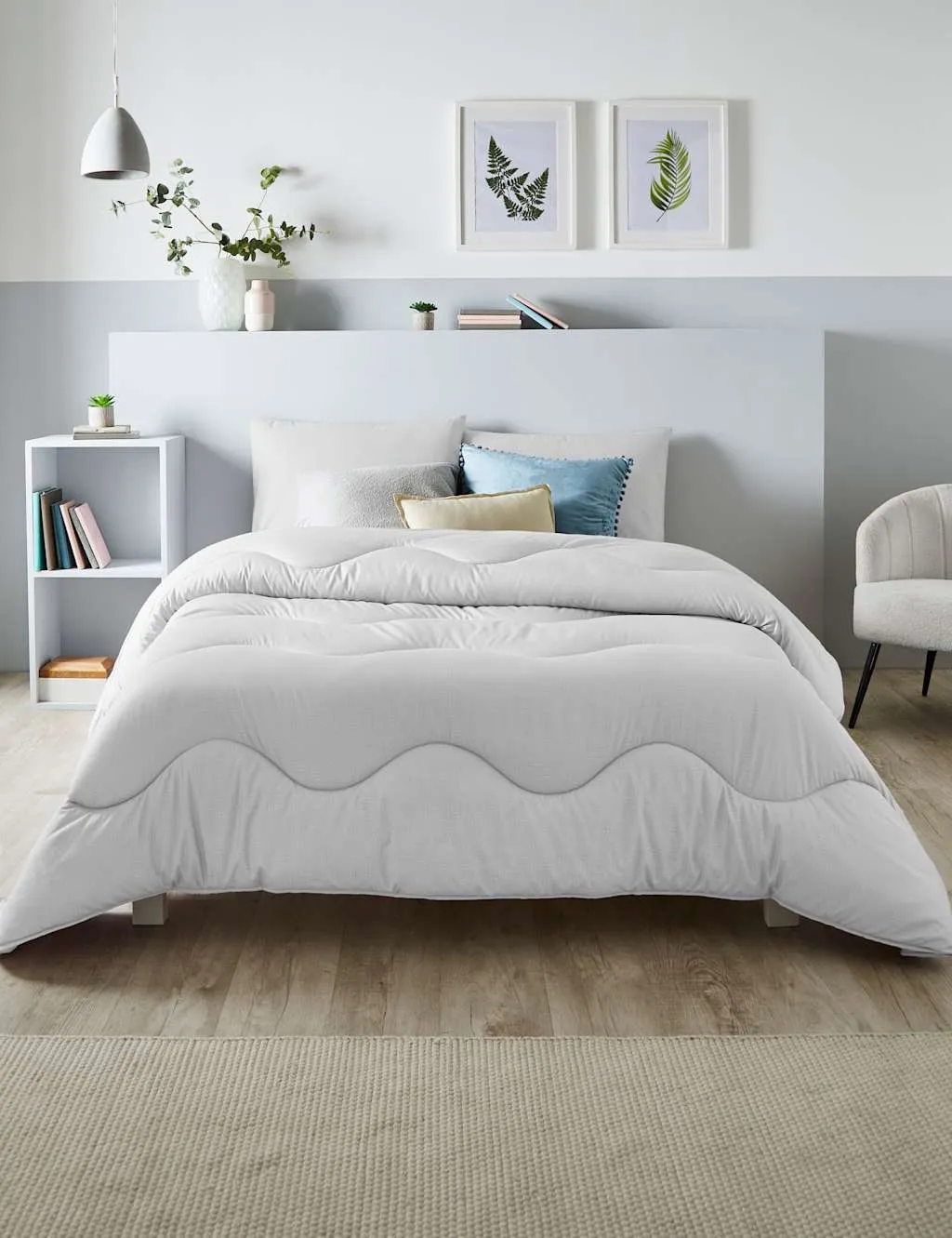 10.5 Tog Coverless Duvet - Light Grey product