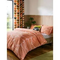 Block Garden Bedding Set - Orange, Cotton Percale alternate view