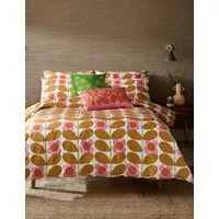 Orla Kiely Stem Bloom Cotton Bedding Set - Yellow Mix alternate view
