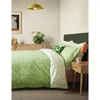 Orla Kiely Criss Cross Stem Bedding Set - Green Mix, Cotton alternate view
