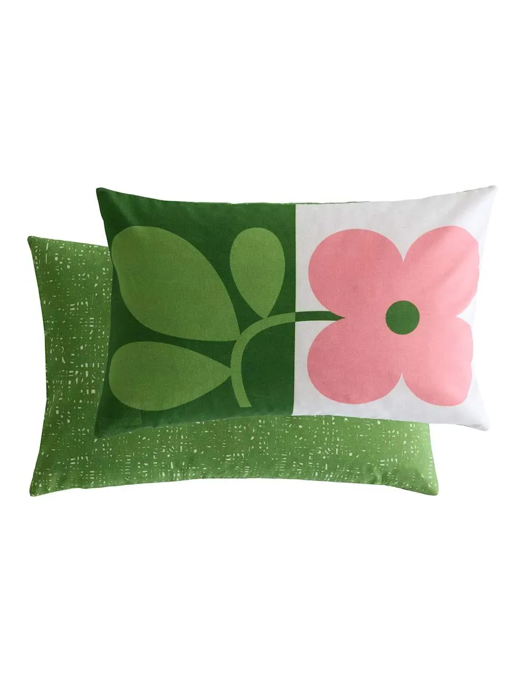 Orla Kiely Floret Cushion - Pink Mix, Cotton Linen product