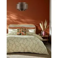 Pure Cotton Wisteria Bedding Set - Taupe alternate view