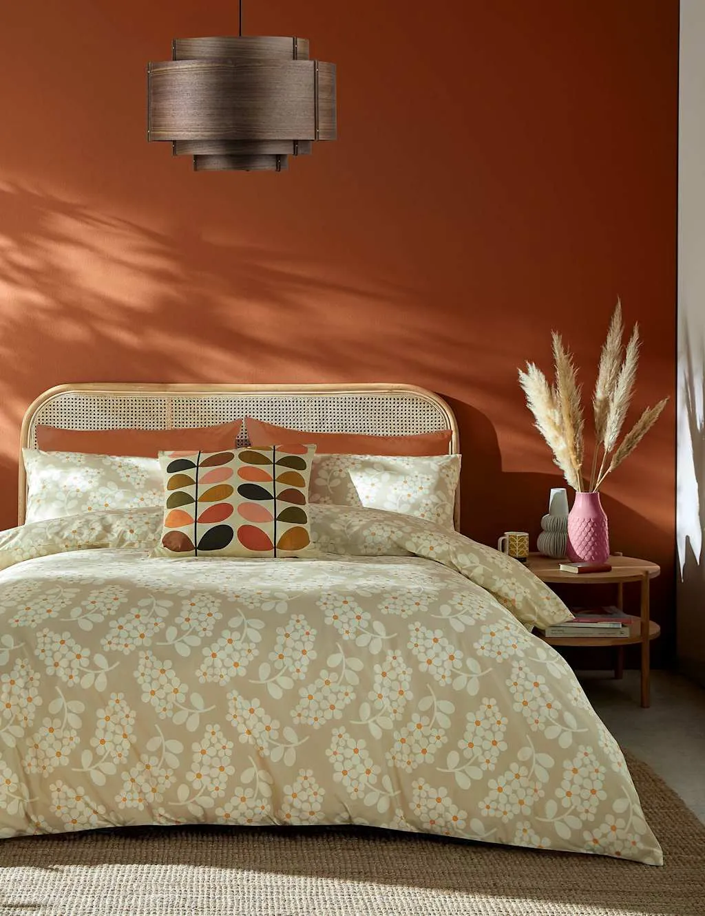 Pure Cotton Wisteria Bedding Set - Taupe product