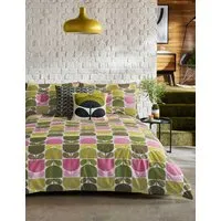 Pure Cotton Multi Block Stem Bedding Set - Multi alternate view