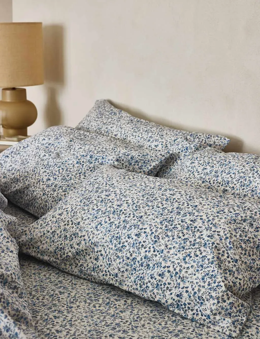 2 Pack Mini Meadow Pillowcases - Blue Mix, Cotton product