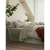 Linen Rich Duvet Cover - Oatmeal alternate view