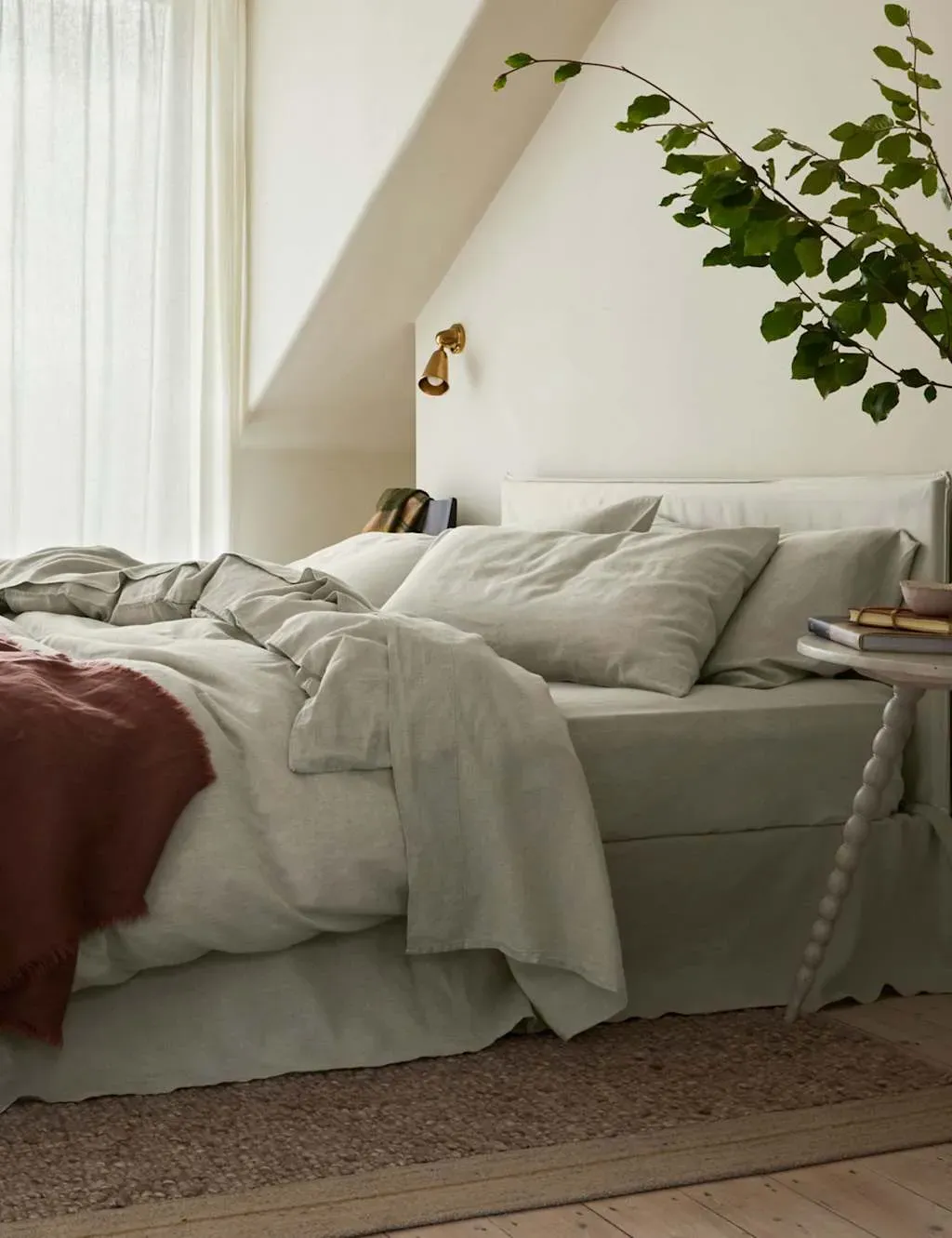 Linen Rich Duvet Cover - Oatmeal product