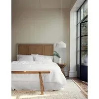 Linen Rich Duvet Cover - White alternate view