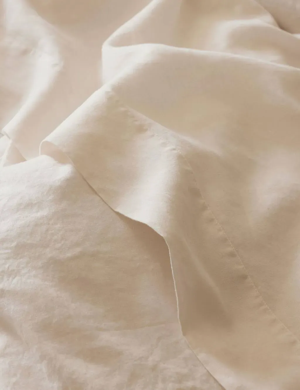 Linen Rich Flat Sheet - Beige product