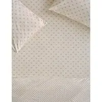 Martha Floral Fitted Sheet - Light Blue Mix, Pure Cotton alternate view