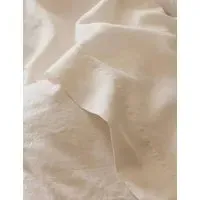Pure Linen Flat Sheet - Pearl alternate view