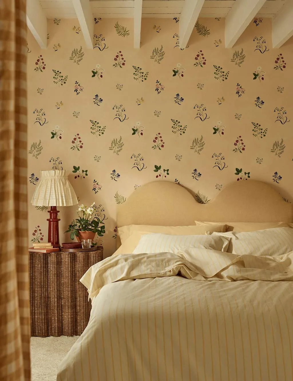 Slumber Striped Duvet Cover - Yellow Mix, Washed Cotton product
