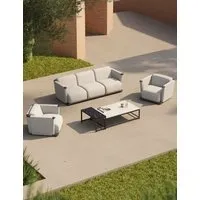 Oryn 5-Seater Garden Lounge Set - Light Cream alternate view