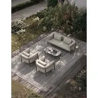 Zoya 5-Seater Lounge Set - Light Cream alternate view