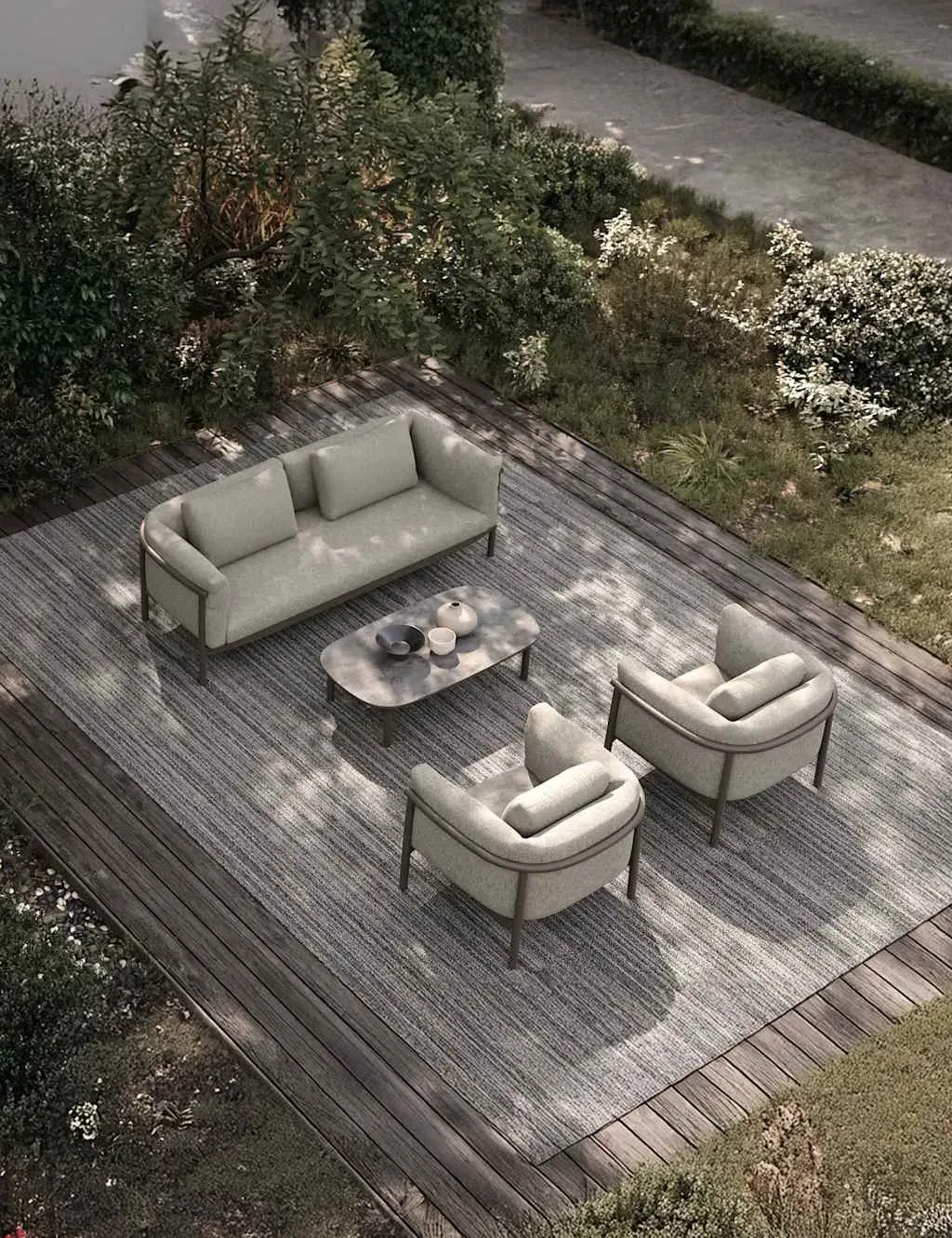 Zoya 5-Seater Lounge Set - Light Cream product