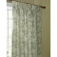 Chinese Lanterns Pencil Pleat Curtains - Green Mix alternate view