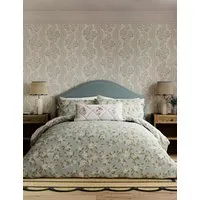 Damson Blossom Bedding Set - Light Blue, Pure Cotton alternate view