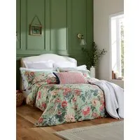 Emperor Peony Duvet Cover - Multi, Cotton Sateen alternate view
