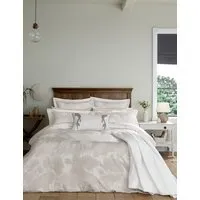 Lotus Leaf Duvet Cover - Ivory, Cotton Rich alternate view