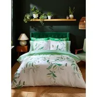 Fern Garden Reversible Bedding Set - Green Mix, Pure Cotton alternate view