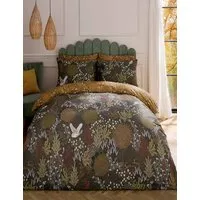 Owl Forest Cotton Sateen Bedding Set - Brown Mix alternate view