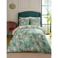 Passiflora Bedding Set - Green Mix, Cotton Sateen alternate view