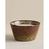 Coffee House 3-Wick Candle - Brown, Ceramic alternate view