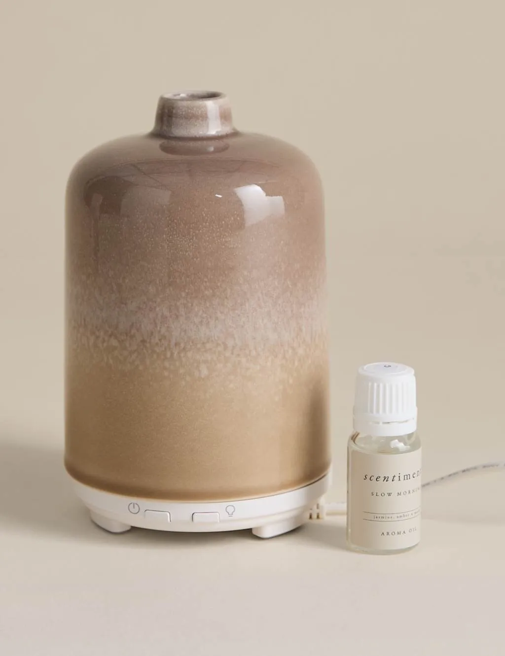 Slow Morning Reactive Glaze Electric Diffuser - Ceramic product