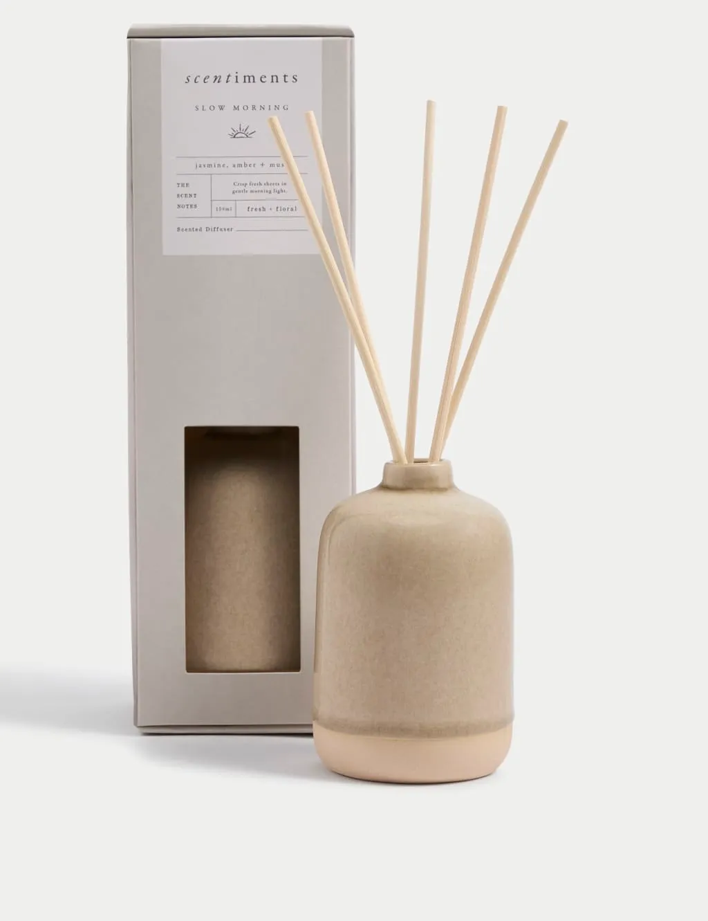 Slow Morning 150ml Reed Diffuser - Natural Mix product
