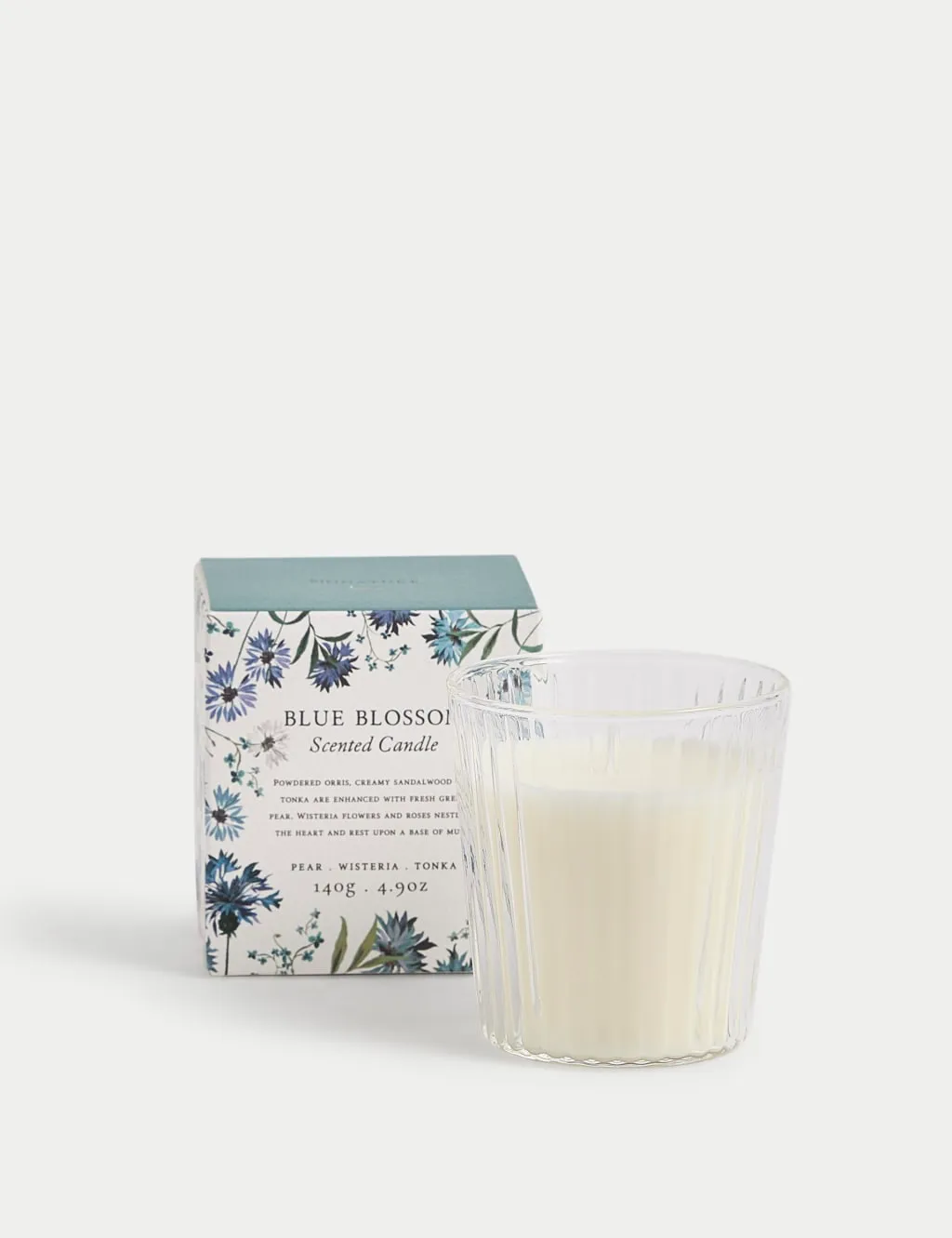 Blue Blossom Scented Candle - Blue Mix product
