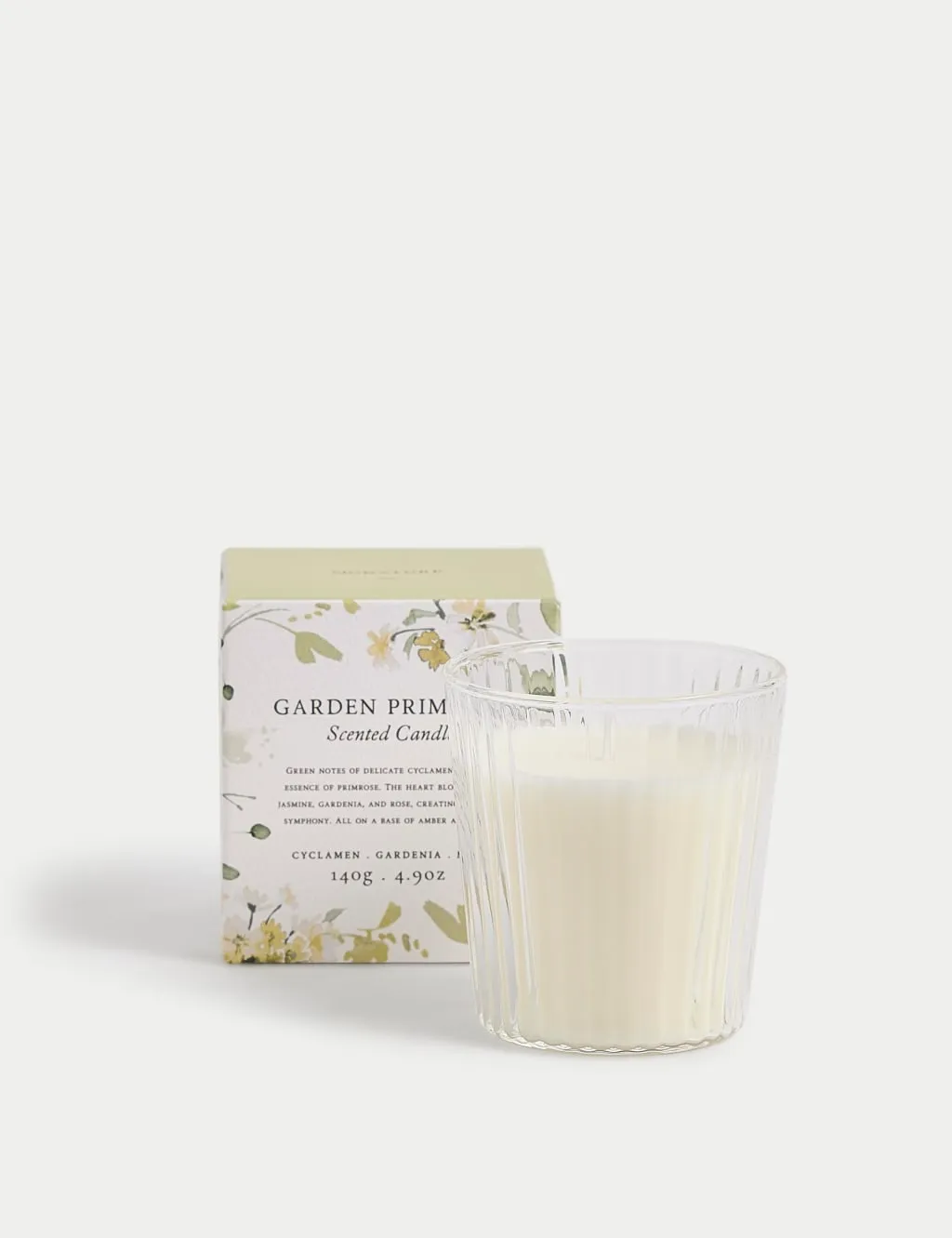 Garden Primrose Scented Candle - Pink Mix product