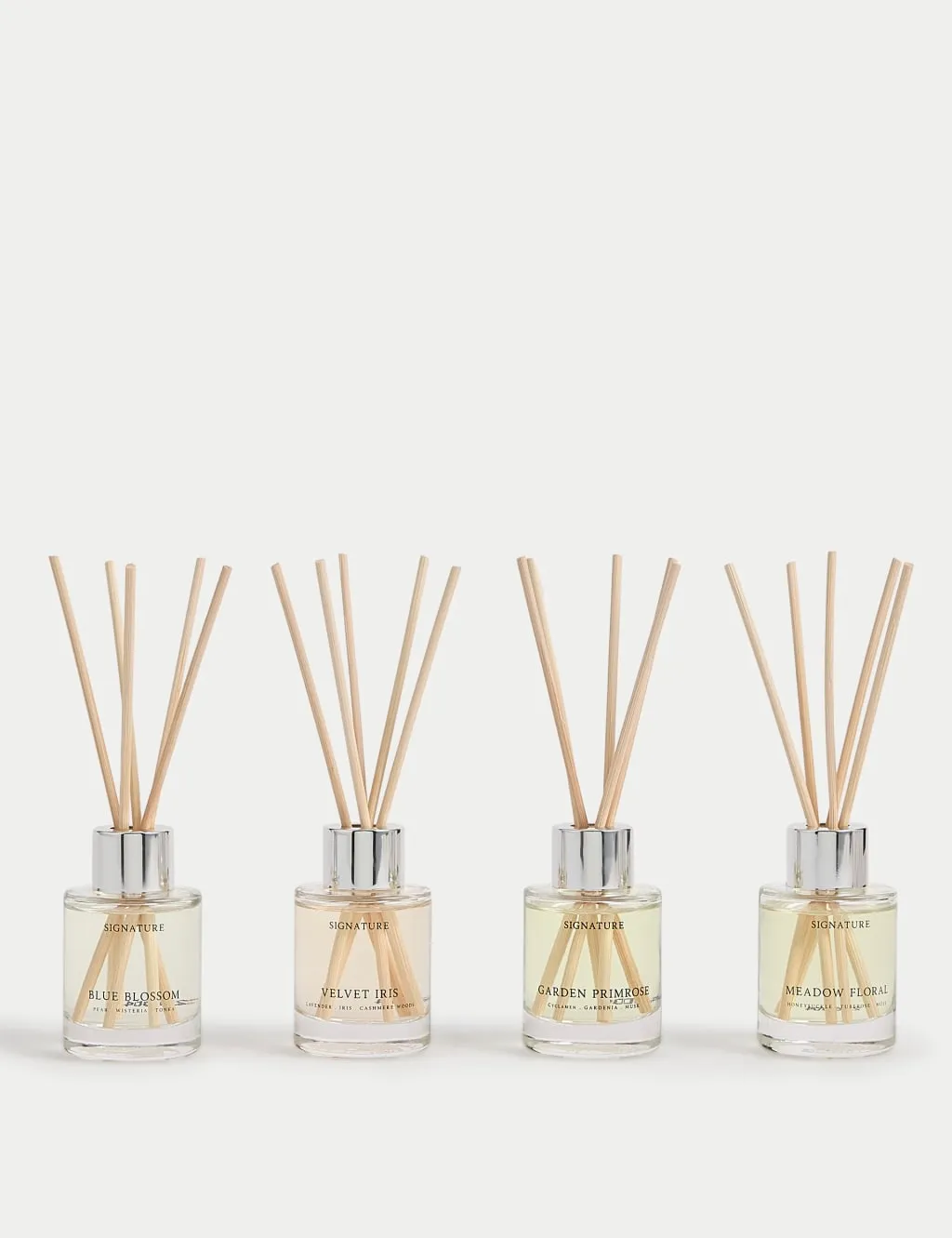Set of 4 Mini Reed Diffusers - Multi product