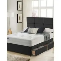 1400 Ortho Pocket Spring Firm Mattress - White alternate view
